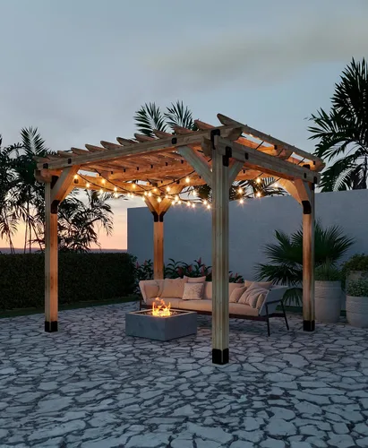 Vista 6 de Simpson Strong Tie APVB66 Outdoor Accents Avant Collection ZMAX, base de poste con recubrimiento en polvo negro para 6x6