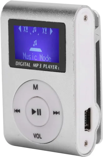 Vista 9 de Mini reproductor de MP3, reproductor de música portátil con clip, reproductor de MP3 de música clásica, dispositivo con pantalla LCD digital