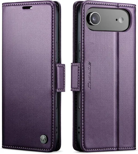 Vista 53 de QLTYPRI Funda tipo cartera para iPhone 7/8/SE 2020/SE 2022 con tarjetero, color azul