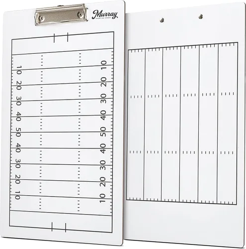 Vista 15 de Murray Sporting Goods sujetapapeles para entrenadores de borrado en seco Pizarra blanca de doble cara