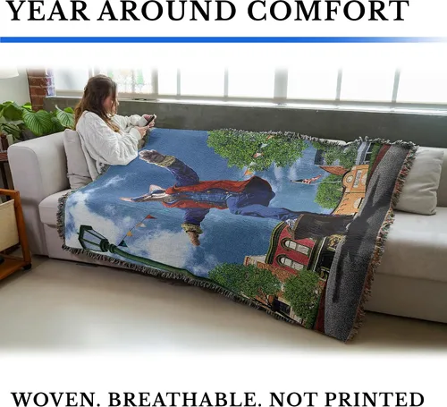 Vista 4 de Pure Country - Cobija tejida Catzilla Cat Godzilla, regalo divertido para los amantes de los gatos, puede ser un tapiz o una cobija, de Vincent HIE