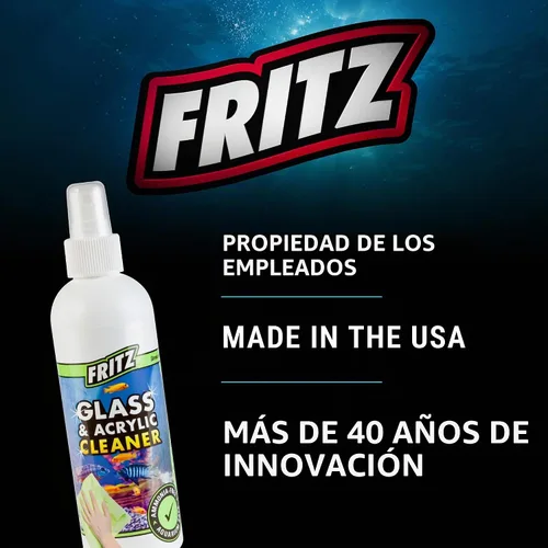 Vista 8 de Fritz Aquatics Spray limpiador de vidrio y acrílico para acuario para un tanque transparente (8 onzas)