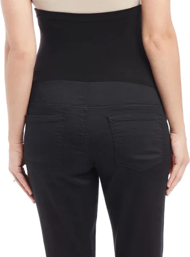 Vista 5 de Motherhood Maternity Women's Maternity Indigo Blue 5 Pocket Super Soft Secret Fit Belly Skinny Pant