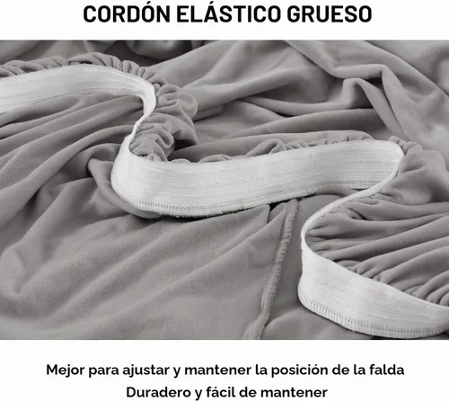 Vista 4 de NICEEC Funda de Sofá Súper Suave de 1 Pieza Gris Claro Funda Deslizable para Sofás Elástica Universal de Spandex Fundas de Sofá para Sala de Estar