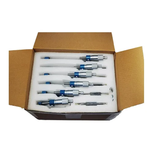 Vista 11 de Outside Micrometer, SET0-150MM, Resolution 0.01 mm, Set Set(1pc 0-1in 0.0001mm)