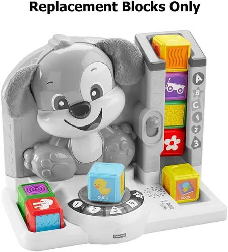 Vista 3 de Piezas de repuesto para Fisher-Price Laugh & Learn First Words Smart Puppy - FFN33 ~ Bloques de repuesto