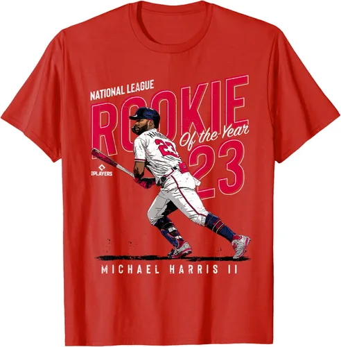 Vista 19 de Camiseta Rookie of the Year Michael Harris II Atlanta MLBPA, Negro