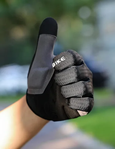 Vista 8 de INBIKE Guantes de ciclismo para bicicleta de carretera, guantes acolchados de gel con memoria para hombres y mujeres, guantes de ciclismo