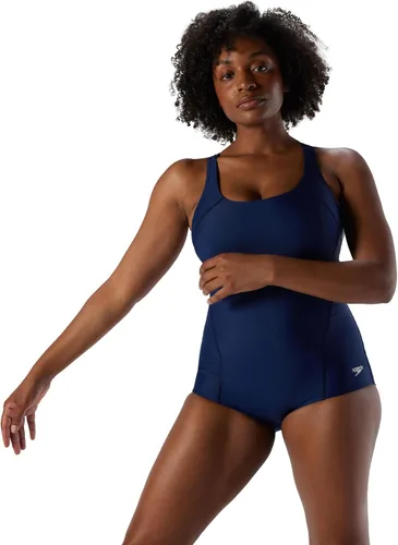 Vista 20 de Speedo - Traje de baño de una pieza para mujer, con costura de princesa, PowerFlex, Ultraback, corte conservador