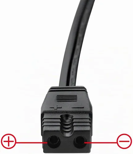 Vista 2 de Adaptador de enchufe de 12 V CC para automóvil compatible con Frigidaire EFMIS183-SS EFMIS188-SS EFMIS189-SS 10L 15-Can Retro Mini Cooler Nevera
