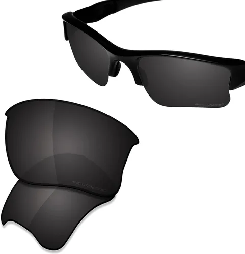 Vista 2 de SAUCER Premium Replacement Lenses & Rubber Kits for Oakley Flak Jacket XLJ Flak Jacket XLJ Low Bridge Fit Sunglasses