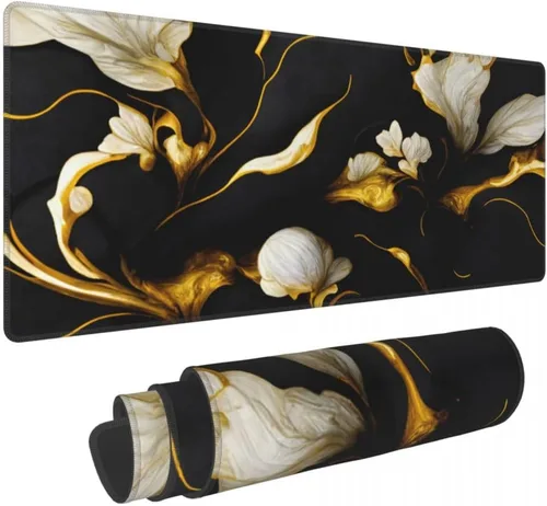 Vista 21 de Alfombrilla de escritorio, tapete de escritorio de 31.5" × 11.8", alfombrilla grande para mouse de juegos, alfombrilla duradera extendida para mouse