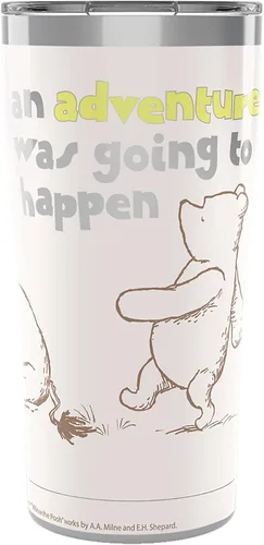 Vista 11 de Tervis Disney Winnie the Pooh Group - Vaso aislado de doble pared hecho en Estados Unidos mantiene las bebidas frías y calientes, 16 onzas, clásico