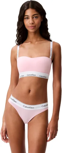 Vista 12 de Calvin Klein Calzones estilo tanga de algodón modernas para mujer Negro