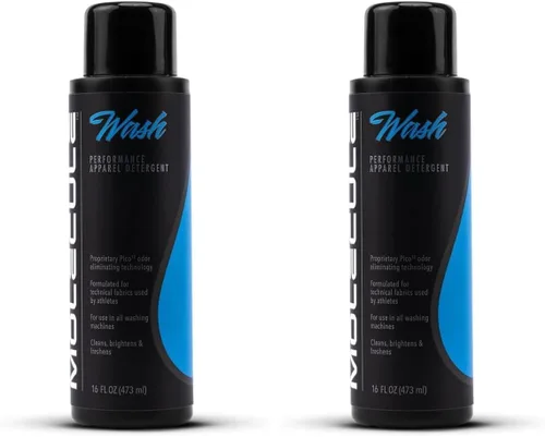 Vista 13 de Molecule Wash Performance - Detergente para ropa Jabón líquido concentrado para telas técnicas y equipos deportivos Aroma fresco 1 galón