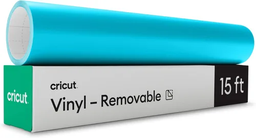 Vista 19 de Cricut - Vinilo removible de alta calidad, amarillo brillante (12 x 15 pies), sin residuos, fácil de quitar hasta 2 años, perfecto para proyectos