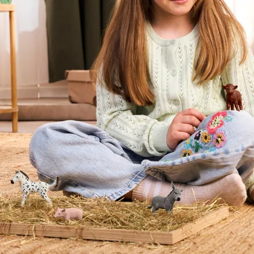 Vista 4 de Schleich Bebés de granja 42740