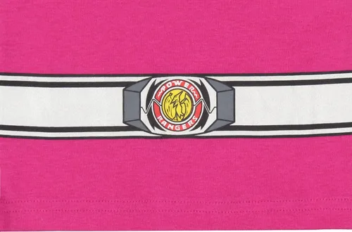 Vista 3 de INTIMO Power Rangers - Conjunto de pijama para niños pequeños, disfraz de Ranger rojo