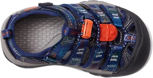 Vista 3 de KEEN Newport H2 Sandalias de agua con punta cerrada, oso ahumadomulticolor, 10 EE. UU., Unisex para niños pequeños, Oso ahumadoMulti, 10 Little Kid