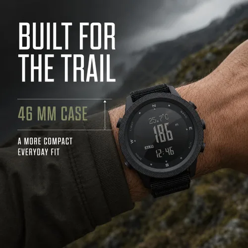 Vista 7 de NORTH EDGE Apache 50mm 46mm Outdoor Digital Watch for Men