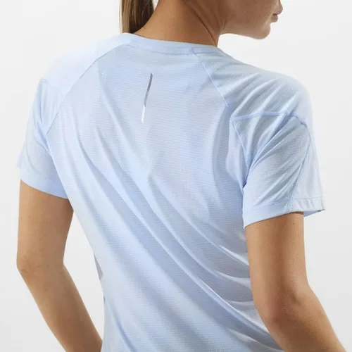 Vista 3 de Salomon Camiseta estándar Cross Run S para mujer