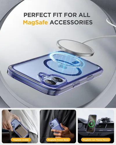 Vista 290 de Miracase Serie de vidrio para iPhone 11 de 6.1 pulgadas, funda protectora de cuerpo completo resistente mejorada con protector de pantalla de vidrio