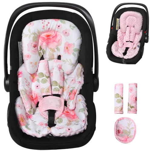 Vista 11 de Cojines de apoyo infantil, inserción para asientos de coche, cojines de cochecito, negro