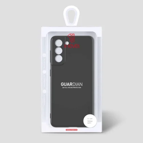 Vista 6 de X-level Funda para Samsung Galaxy S21+ Plus, ajuste delgado, color negro Negro [Protección de la cámara actualizada]