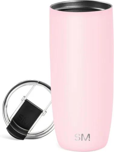 Vista 40 de Simple Modern Taza de café de viaje Tumbler con tapa abatible Reutilizable, aislada, de acero inoxidable, taza de café helado Cold Brew, termo