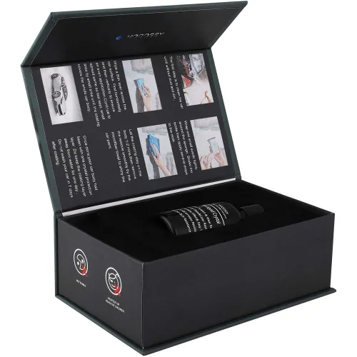 Vista 2 de Kit de revestimiento de cerámica para automóvil con dureza de diamante 9H, antiarañazos, superhidrofóbico, protección para sellador de pintura