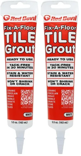 Vista 12 de Fix-A-Floor Lechada para azulejos - Almendra - 5.5oz. Tubo de compresión