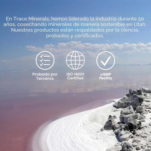 Vista 5 de Trace Minerals - Ácido fúlvico iónico de 250 mg - Suplemento mineral esencial para apoyar la hidratación y la producción de energía - Ayuda a