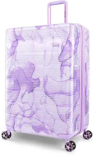 Vista 3 de Vacay Spotlight Clear Collections - Equipaje de rueda giratoria extensible y duro juego de 2 piezas 2028 campos de lavanda 2-Piece Set 2028