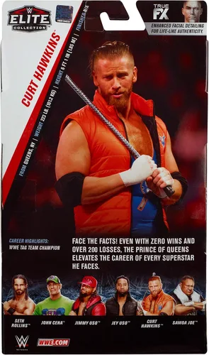 Vista 4 de WWE Curt Hawkins Elite Collection Figura de acción