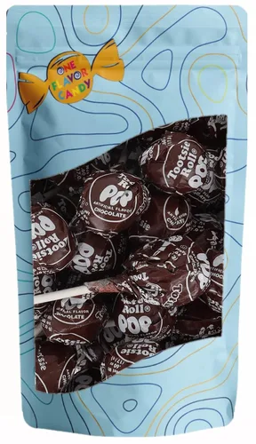 Vista 4 de One Flavor Candy Tootsie Pops Lollipop Lolli Pops a granel en bolsa resellable (surtido, paquete de 20)