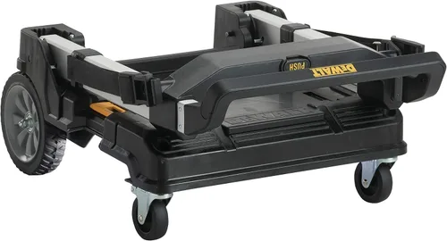 Vista 2 de Carrito DEWALT TSTAK con asa, giratorio 360°, capacidad de hasta 200 libras (DWST17888)