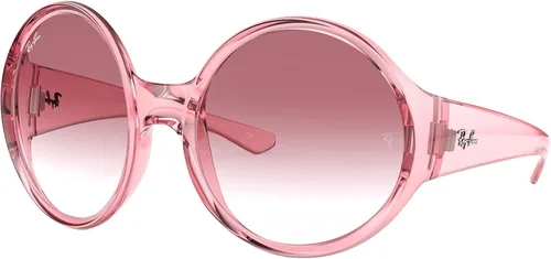 Vista 3 de Ray-Ban Gafas de sol redondas Rb4345 Transparente Gris Claro/Gris Gradiente Gris Oscuro