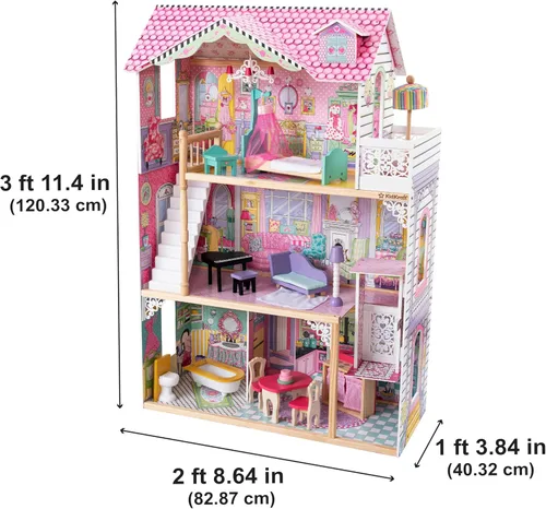 Vista 5 de Casa de muñecas con muebles KidKraft Annabelle