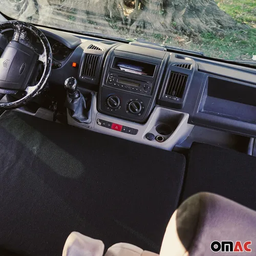 Vista 3 de OMAC Cama de colchón de cabina delantera para Mercedes Metris 2016-2024, color negro, 1 pieza