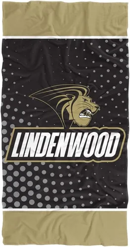 Vista 139 de LOGOVISION Manta Abilene Christian University, 30x60 Logo Dots CottonFront/PolyBackBeachTowel