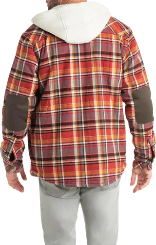 Vista 3 de Legendary Whitetails Chaqueta tipo camisa de franela con capucha y forro bereber para hombre