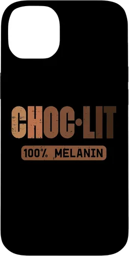 Vista 14 de Funda para iPhone 14 Pro Choc Lit Melanin Black Pride History BHM African Men Women