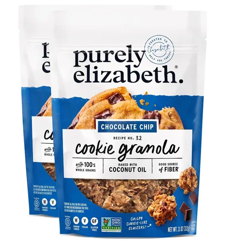 Vista 16 de Purely Elizabeth, chispas de chocolate con granola de galletas, 11 onzas