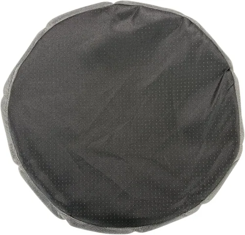 Vista 7 de PJYuCien - Cama redonda ortopédica de espuma viscoelástica para mascotas, 20 pulgadas, color gris