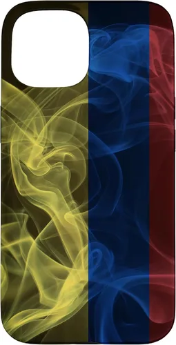 Vista 6 de Smoky Colombia Flag - Funda de orgullo colombiano para iPhone 17