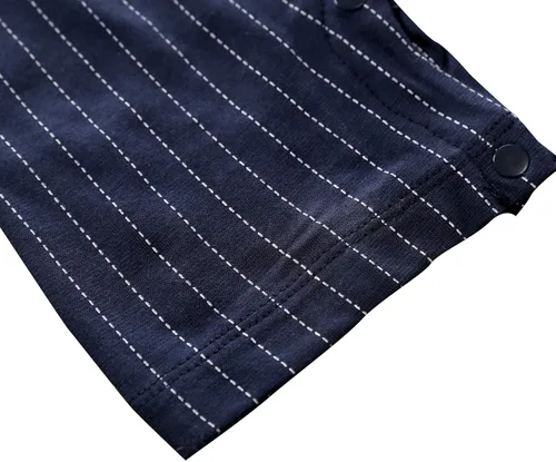 Vista 9 de Yierying - Mono de manga corta para niños y niñas, de algodón, para verano, 2 piezas, mameluco, ropa de bebé