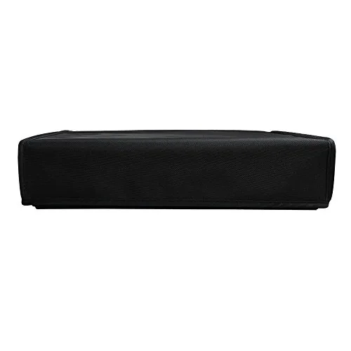 Vista 3 de Para Microsoft Xbox One S (modelo delgado 2016) consola de juegos cubierta a prueba de polvo con forro de terciopelo suave estilo horizontal negro