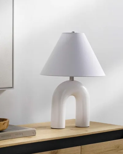 Vista 10 de BoutiqueRugs Manaloal - Lámpara de mesita de noche de cerámica con puntos boho para mesita de noche de dormitorio, iluminación lateral lateral