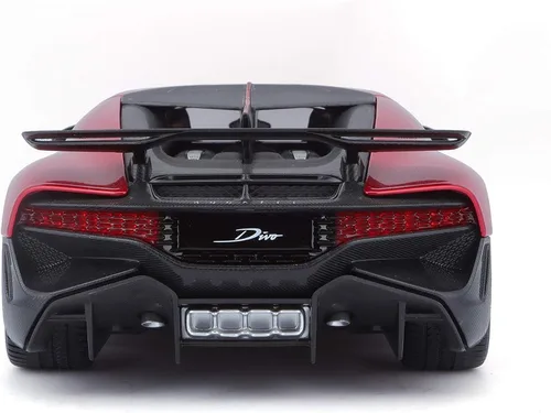 Vista 3 de Bburago 18-11045R Bugatti Divo 1:18 Escala Modelo de coche, rojo