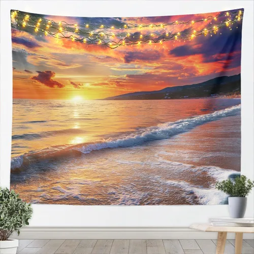 Vista 27 de Tapiz de juegos para niños pequeños de 51 x 59 pulgadas, tapices de decoración de sala de juegos para adolescentes, consola de juegos para niños